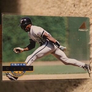 1994 Pinnacle Chuck Carr Florida Marlins #195 Baseball Card Vintage Rare MLB